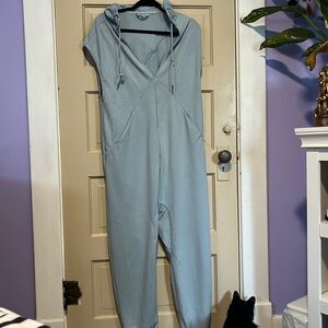 FP movement size small hot shot onesie light blue